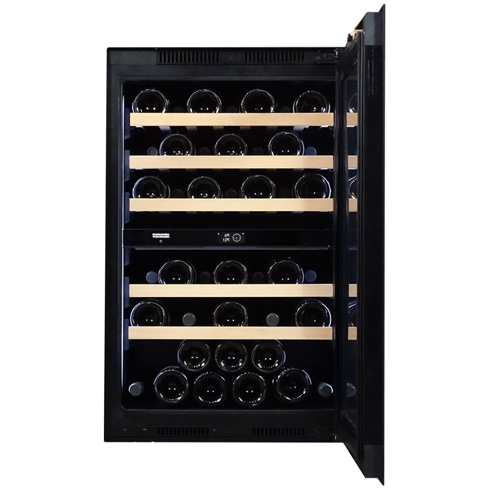 Dunavox Noble-44 Wijnkoelkast | 2 Zones Dunavox