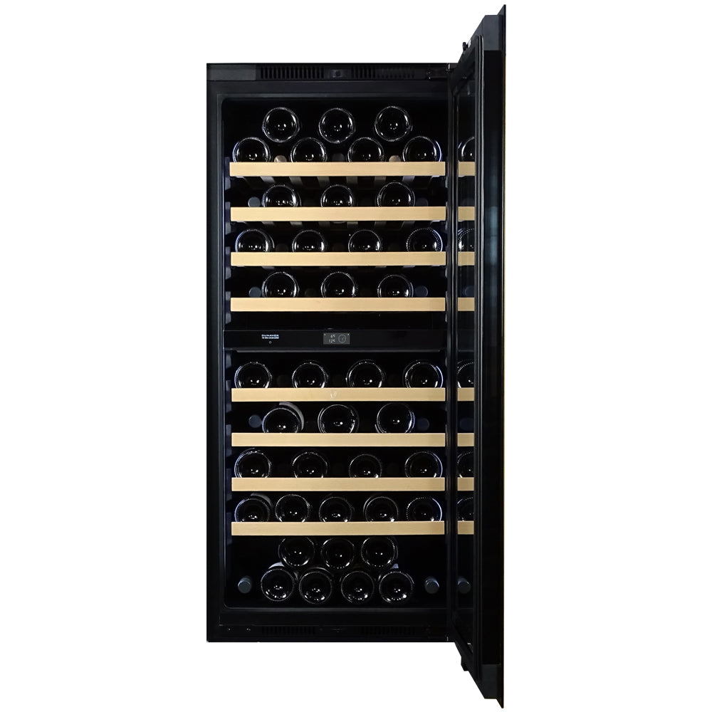 Dunavox Noble-70 Wijnkoelkast | 2 Zones Dunavox