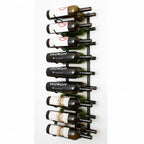 VintageView Mag Rack wandwijnrek 18 magnums Satin Black Zwart