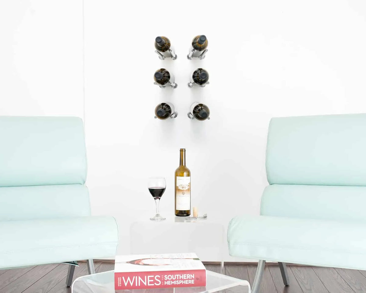 VintageView Vino Rails – Set voor 1 wijnfles