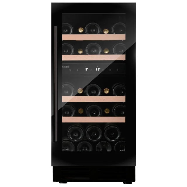 Dunavox Flow-32D Wijnkoelkast | 2 Zones Dunavox